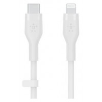 Cable Belkin Caa009bt2mwh Usb-c A Lightning Silicona