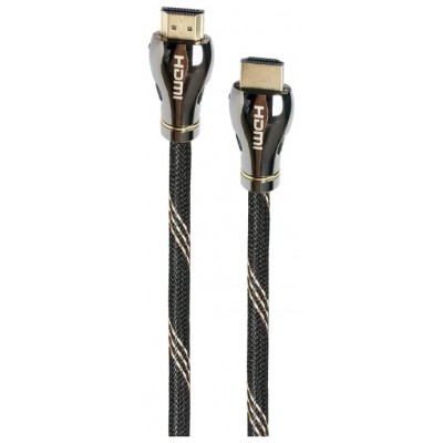 CABLE HDMI 2.1 8K 60HZ GEMBIRD CCBP-HDMI8K-1M PREMIUM TRENZADO ETHERNET 1M NEGRO