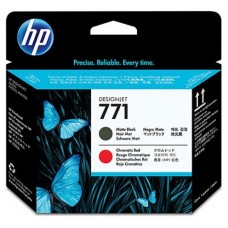 HP DesignJet Z6200/771 Cabezal negro mate/rojo cromatico