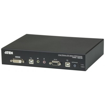 ATEN Extensor KVM óptico DVI USB (1920 x 1200 a 20km) (Espera 4 dias)