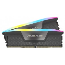 MEMORIA CORSAIR DDR5 32GB 2X16GB PC5600 VENGEANCE RGB CMH32GX5M2B5600Z40 (Espera 4 dias)