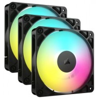 VENTILADOR AUXILIAR RS120 A-RGB 120MM BLACK TRIPLE PACK CORSAIR (Espera 4 dias)