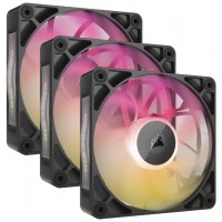 VENTILADOR CAJA CORSAIR RX RGB MAX Series, iCUE LINK RX120 RGB MAX, 120mm RGB Fan, Triple Fan Kit CO-9051034-WW (Espera 4 dias)