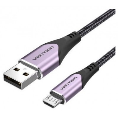 CABLE USB 2.0 A MICRO USB M-M 1.5 M PURPURA VENTION (Espera 4 dias)