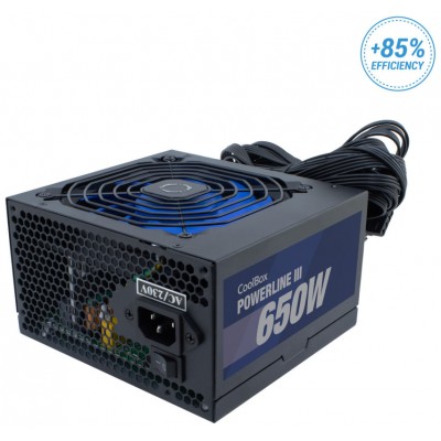 FUENTE ALIMENTACION ATX 650W COOLBOX POWERLINE III