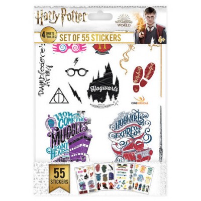 JUEGO DE PEGATINAS HARRY POTTER VARIOS CINEREPLICAS CR5200 (Espera 4 dias)