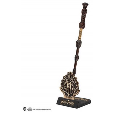 BOLÍGRAFO DE VARITA CON SOPORTE ALBUS DUMBLEDORE CINEREPLICAS CR5403U (Espera 4 dias)