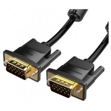 CABLE VGA M-M 10 M NEGRO VENTION (Espera 4 dias)