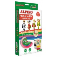 Alpino DP000207 compuesto para cerámica y modelaje Arcilla de modelar 240 g Multicolor 1 pieza(s) (Espera 4 dias)