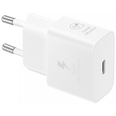 CARGADOR SAMSUNG USB-C 25W GAN BLANCO SIN CABLE EP-T2510NWEGWW