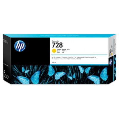 HP DesignJet 728 Cartucho Amarillo 300ml