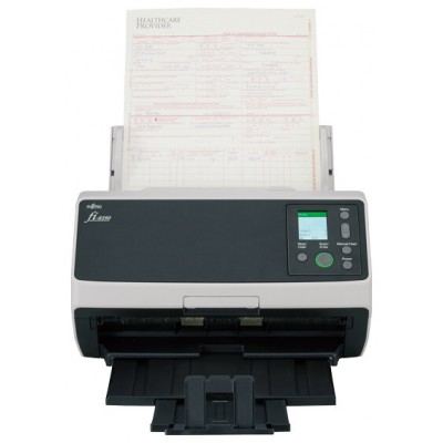 RICOH - FUJITSU Escaner fi-8190, Escaner Departamental LED Gigabit Ethernet USB 3.2 con ADF, Duplex, A4, 90 ppm/180 ipm.