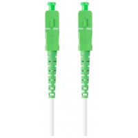 CABLE DE FIBRAOPTICA LANBERG 20M MONO SC/APC-SC/APC SIMPLEX G657B3 LSZH BLANC