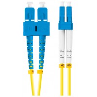 CABLE FIBRA OPTICA LANBERG 5M MONO SC/UPC-LC/UPC DUPLEX LSZH G657A1 3.0MM YELLOW