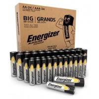 Pilas Aa Energizer Pack 24 Unidades + Aaa Pack 24