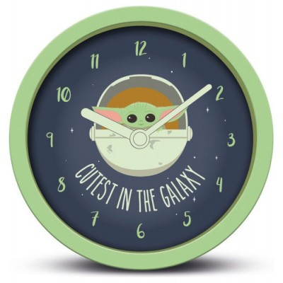 RELOJ DE SOBREMESA THE MANDALORIAN CUTEST IN THE GALAXY PYRAMID REDSTRING GP85886 (Espera 4 dias)