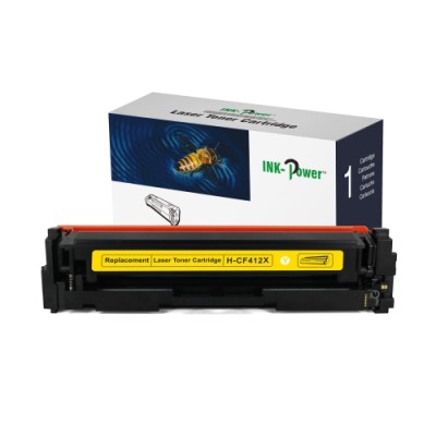 TONER COMP. HP CF412X/CF412A AMARILLO 410X