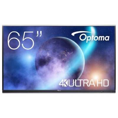 OPTOMA Pantalla interactiva LED  5652RK 65/ 4GB/32GB 4K/Android 9,Sistema tactil W7-8-10-11