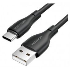 CABLE USB-A A USB-C 1 M NEGRO VENTION (Espera 4 dias)