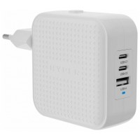 HYPER 70W USB-C GAN TRAVEL CHARGER (3C+1A) - WHITE