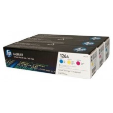 TONER HP CF341A Nº 126A PACK TRICOLOR C/M/Y (Espera 4 dias)