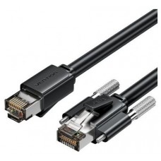 CABLE DE RED LATIGUILLO RJ45 CAT.6 SFTP AWG26 1.5 M NEGRO VENTION (Espera 4 dias)