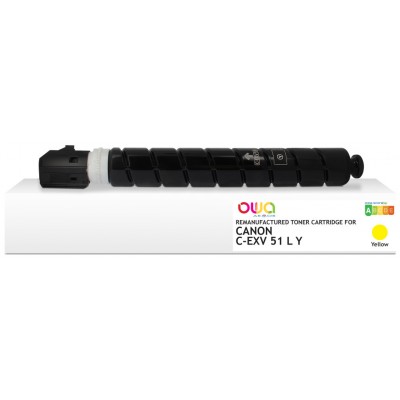 ARMOR OWA Toner Amarillo 0487C002 para Canon C-EXV51L Y /0487 C 002 26 000p