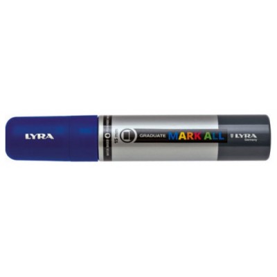 MARCADOR PERMANENTE MARK ALL AZUL OSCURO 15 MM LYRA GROOVE L6840050 (Espera 4 dias)