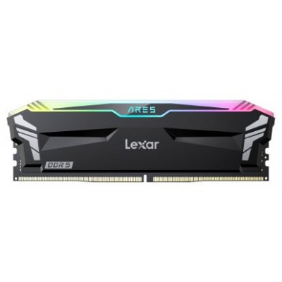 LEXAR MEMORIA ARES DDR5 32GB (2X16GB)   6800 CL34 1.4V  HEATSINK  RGB DUAL PACK BLACK  LD5U16G68C34LA-RGD (Espera 4 dias)