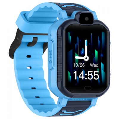 SMARTWATCH KIDS ALLO MAX LOCALIZADOR/VIDEOLLAMADAS 4G GPS AZUL LEOTEC (Espera 4 dias)