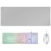 Teclado Mouse Y Alfombrilla Mars Gaming Mcpx Frances