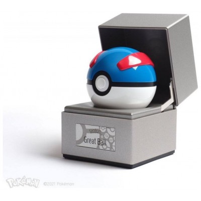 RÉPLICA ELECTRÓNICA DIE CAST POKEMON GREAT BALL THE WAND COMPANY REDSTRING WRC13620 (Espera 4 dias)