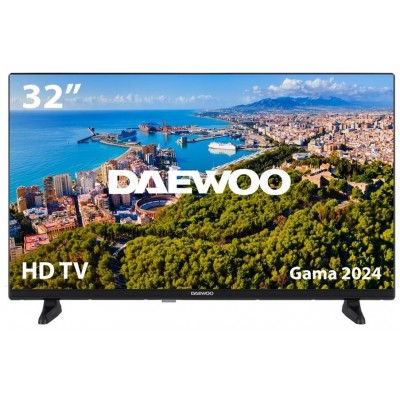 TV LED 32" DAEWOO 32DE14HL TDT2, SATELITE, MODO HOTEL (Espera 4 dias)