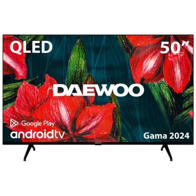 TV QLED 50" DAEWOO D50DM55UQPMS UHD 4K SMART TV ANDROID 11 (Espera 4 dias)