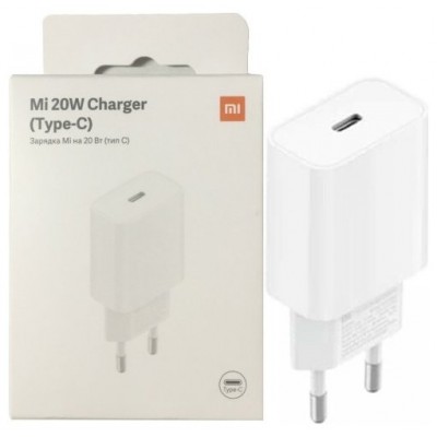 CARGADOR XIAOMI MI 20W CHARGER (TYPE-C) EU (Espera 4 dias)