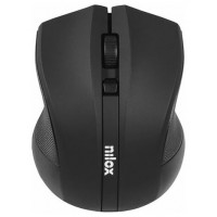 Nilox Ratón MOWI1001 Inalámbrico Amb.1600DPI Negro