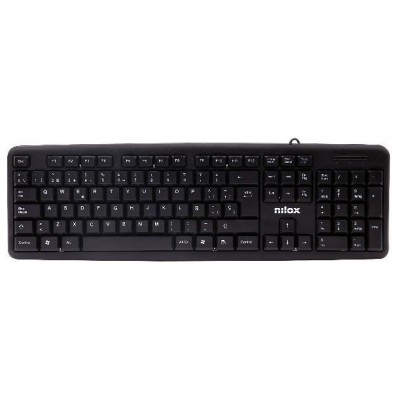 Nilox Teclado Compacto NXKBE000002 Usb Negro