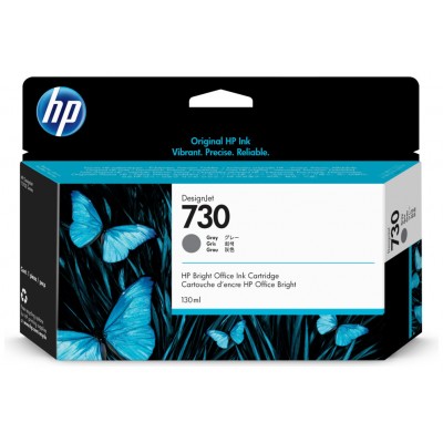 HP Cartucho de tinta DesignJet 730 gris de 130 ml (Espera 4 dias)