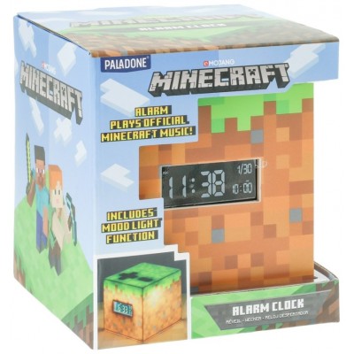 DESPERTADOR MINECRAFT PALADONE PP6733MCF (Espera 4 dias)