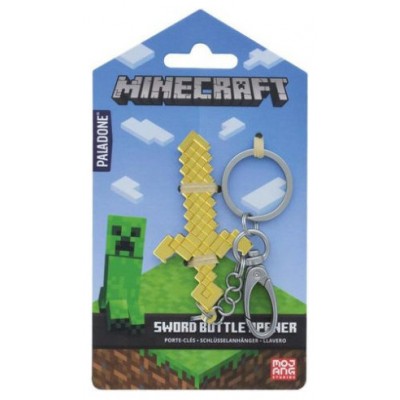 LLAVERO ABRIDOR BOTELLAS MINECRAFT ESPADA PALADONE PP8011MCF (Espera 4 dias)