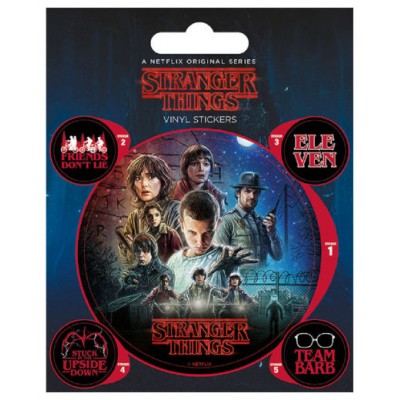 SET VINILOS STRANGER THINGS PYRAMID INTERNATIONAL REDSTRING PS7423 (Espera 4 dias)