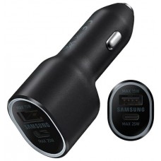 CARGADOR DE COCHE DUAL SAMSUNG 1XUSB-C 1XUSB-A 40W NEGRO EP-L4020NBEGEU