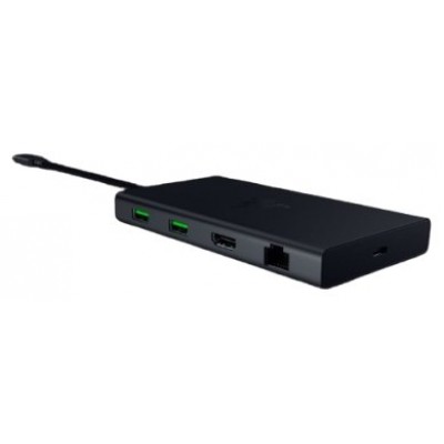 Razer USB-C Dock Alámbrico USB 3.2 Gen 1 (3.1 Gen 1) Type-C Negro (Espera 4 dias)