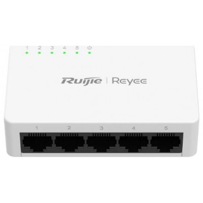 Ruijie Unmanaged Switch 5xGb RJ45 Plastic Case