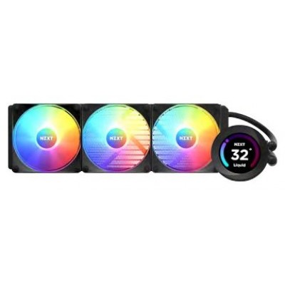 NZXT Kraken Elite 360 RGB Procesador Sistema de refrigeración líquida todo en uno 12 cm Negro 1 pieza(s) (Espera 4 dias)