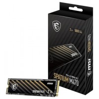 SSD MSI SPATIUM M470 Pro PCIe 4.0 NVMe M.2 2TB (Espera 4 dias)