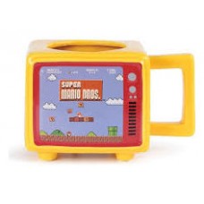 TAZA TÉRMICA CON FORMA DE TV RETRO SUPER MARIO PYRAMID REDSTRING SCMG25954 (Espera 4 dias)