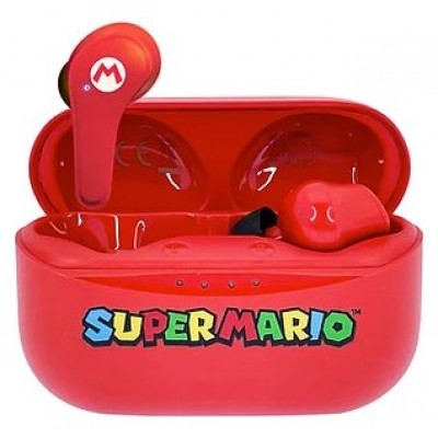 AURICULARES TWS EARPODS SUPER MARIO ROJO OTL TECHNOLOGIES REDSTRING SM0894 (Espera 4 dias)