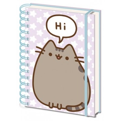 CUADERNO A5 CON ESPIRAL PUSHEEN SAYS HI 21 X 15 CM PYRAMID INTERNATIONAL SR72509 (Espera 4 dias)