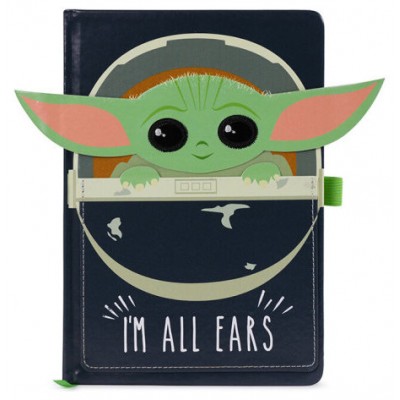 CUADERNO A5 PREMIUM GROGU I'M ALL EARS 21 X 15 CM PYRAMID INTERNATIONAL SR73279 (Espera 4 dias)